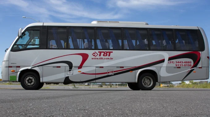Frota Marcopolo pronta para a estrada 🚌